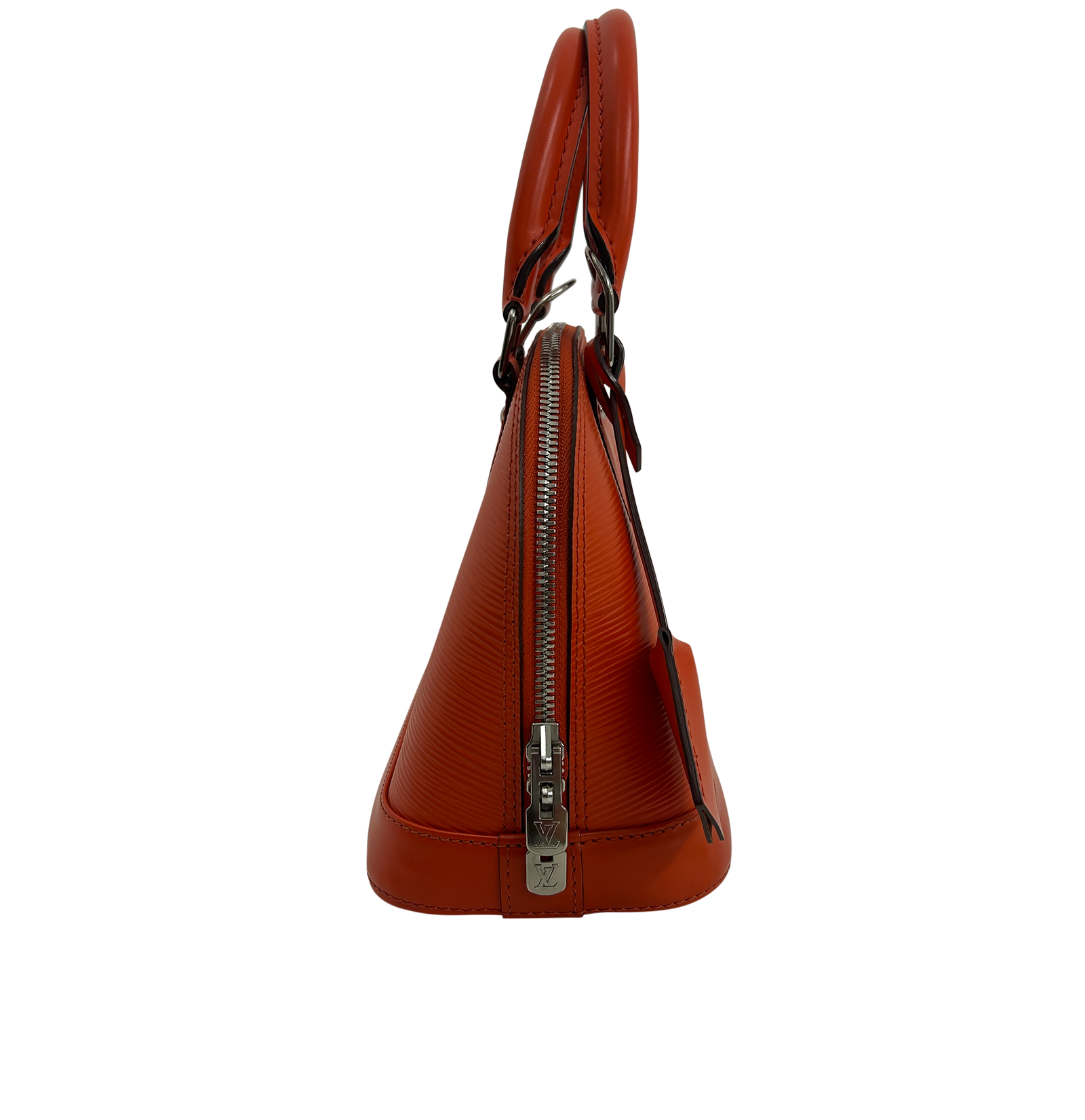 Alma Nano, 1.300&euro;, Bolso, Naranja, Animal - Piel, Vista lateral